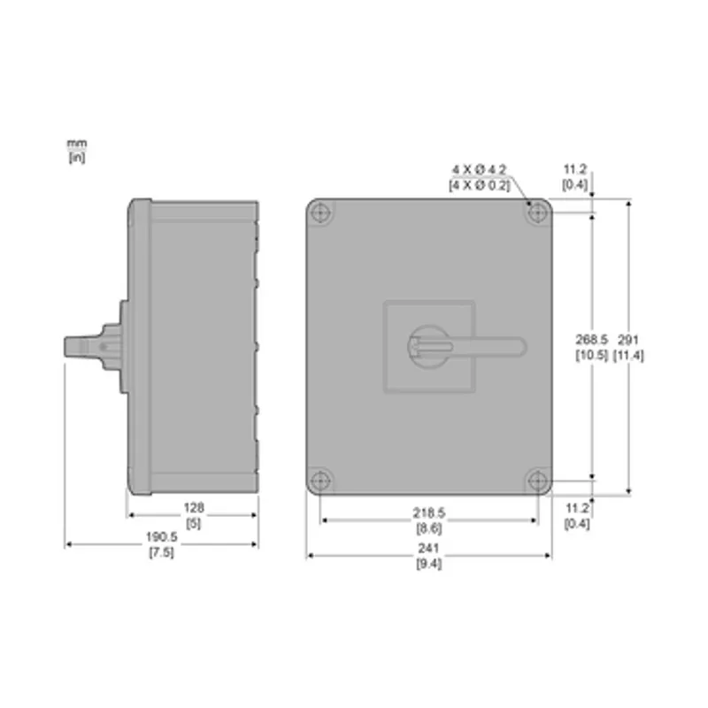 Enclosed switch disconnector,TeSys Control,for ON/emergency stop,100A,IP65,long handle — photo 2 of 2