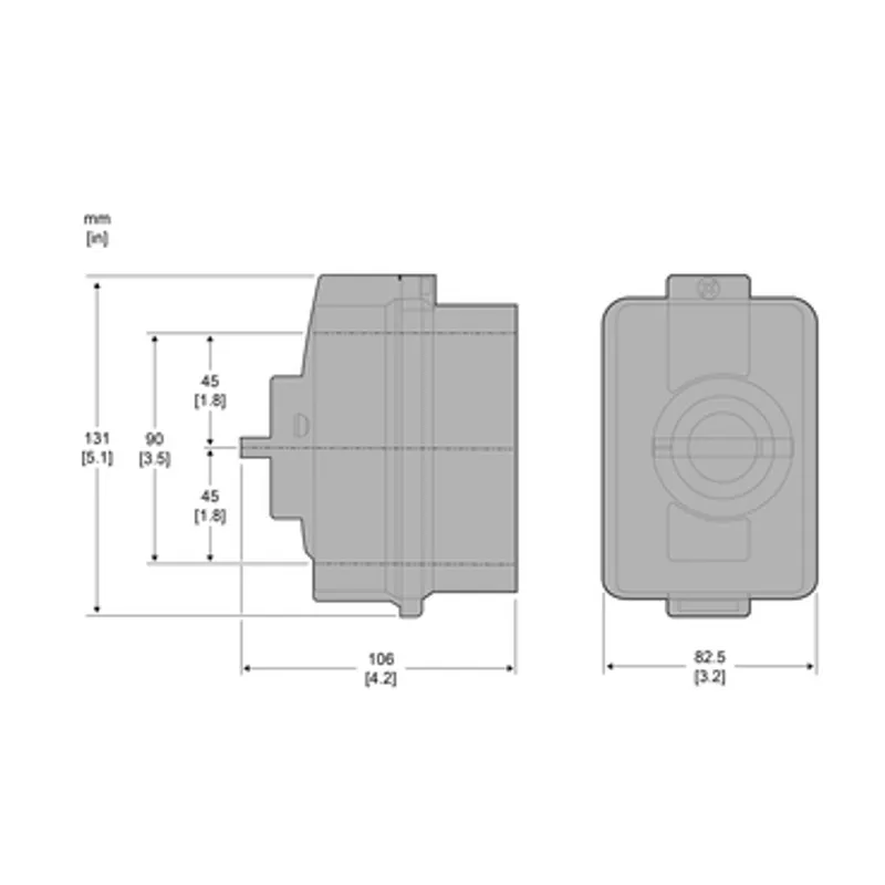 Enclosed switch disconnector,TeSys Control,for ON/emergency stop,10A,IP65,compact size — photo 2 of 2