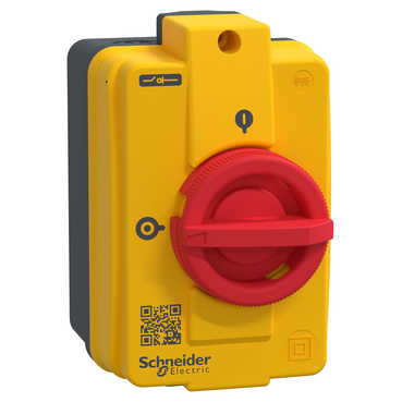 Enclosed switch disconnector,TeSys Control,for ON/emergency stop,16A,IP65,compact size — photo 1 of 2