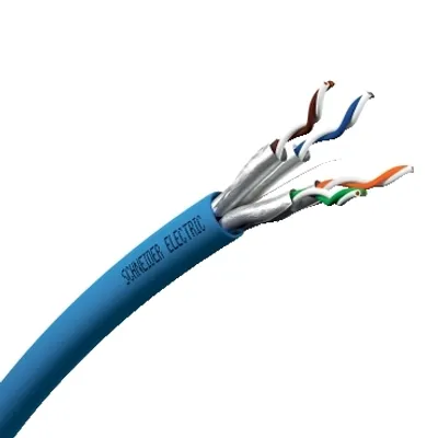 Copper LAN cable, Actassi, U/FTP, 4P, Cat6, Euroclass D, 300MHz, LSZH, 500m