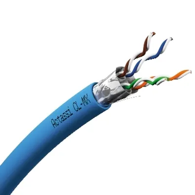 Copper LAN cable, Actassi CL-MX, F/FTP, 4P, Cat6A, Euroclass D, 550MHz, LSZH, 500m