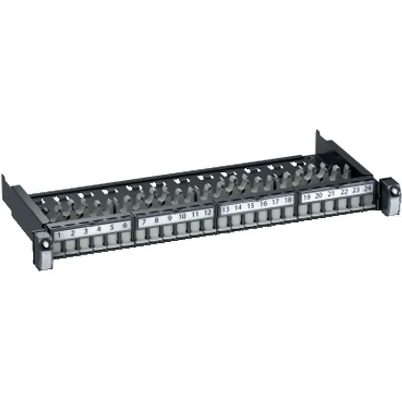 Actassi 19-C Patch Panel Sliding Evo 19" 1U 24pt SLIM FTP/STP Empty — photo 1 of 2