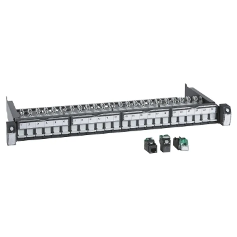 Actassi 19-C Patch Panel Sliding Evo 19" 1U 24pt S-One UTP Cat5e — photo 1 of 2