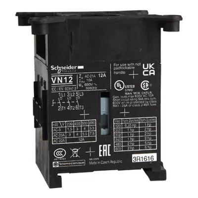 Switch body,TeSys Control,3 poles,20A,compact size