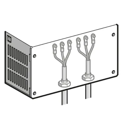 kit for UL type 1 conformity - mounted under variable speed drive
