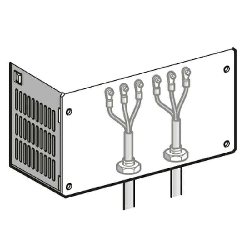 kit for UL type 1 conformity - mounted under variable speed drive