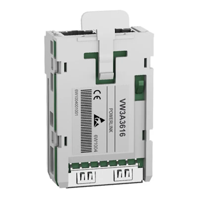 communication module Ethernet Powerlink, Altivar, 10/100Mbps, 2 x RJ45 connectors — photo 6 of 7