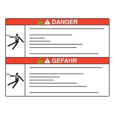 safety labels English Italian, Altivar Process ATV600, Altivar Process ATV900, for Drive Systems
