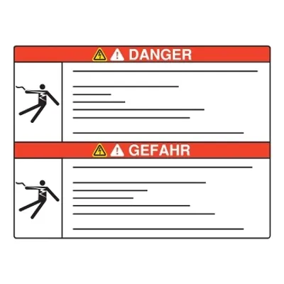safety labels English Portuguese, Altivar Process ATV600, Altivar Process ATV900, for Drive Systems