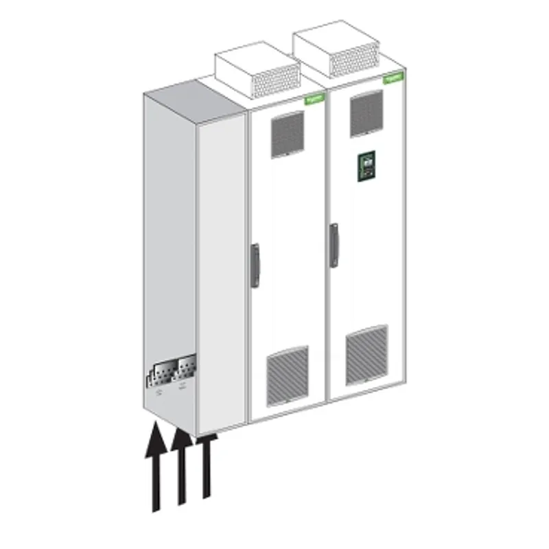connection enclosure cable from bottom, Altivar Process ATV600, Altivar Process ATV900, for Drive Systems 355 to 800kW