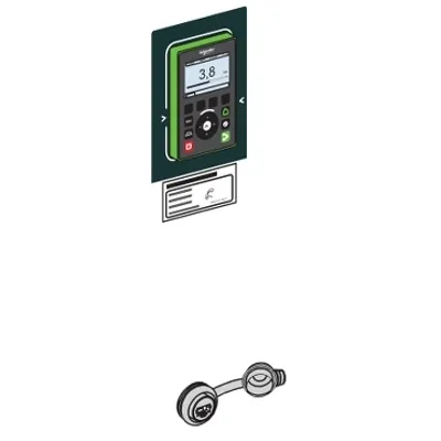 Ethernet port on front door, Altivar Process ATV600, Altivar Process ATV900, for Drive Systems