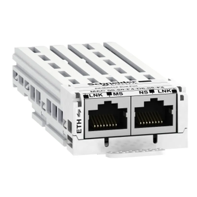 communication module Modbus TCP/EtherNet IP, Altivar, 10/100Mbps, 2 x RJ45 connectors