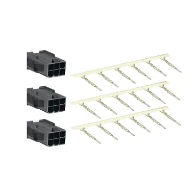 motor power connector kit, leads conn. with brake for BCH2.B/.D/.F - 40/60/80mm