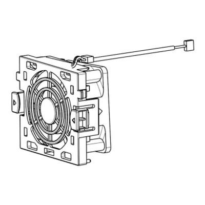 Wear part, enclosure door, fan for variable speed drive, Altivar Process 600 900, from 0.75 to 5.5kW