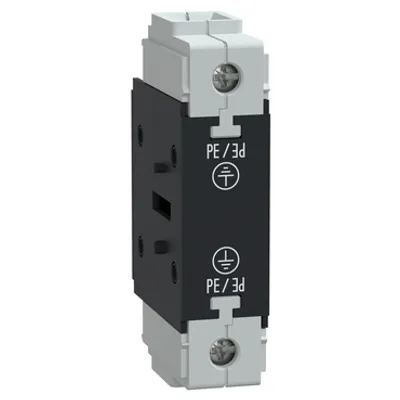 Additional earthing block,TeSys Control,80A,for V3 / V4
