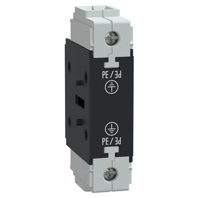 Additional earthing block,TeSys Control,80A,for V3 / V4