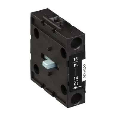 Auxiliary contact block,TeSys Control,1 NO late make,for VN12,VN20