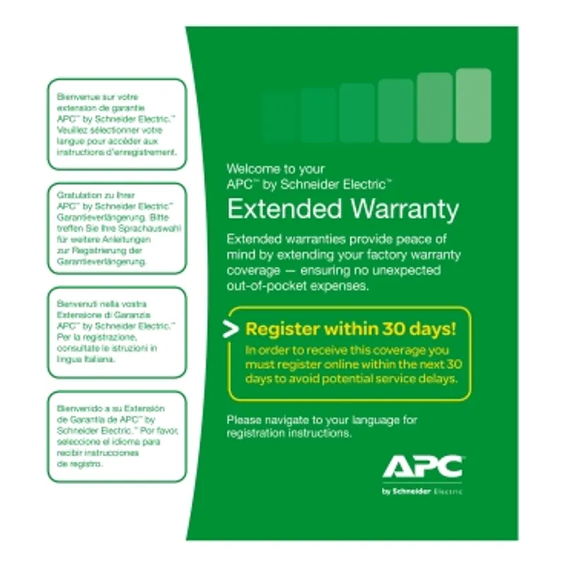 Warranty extension service pack, for accessories, 1yr, level 07 — photo 2 of 3