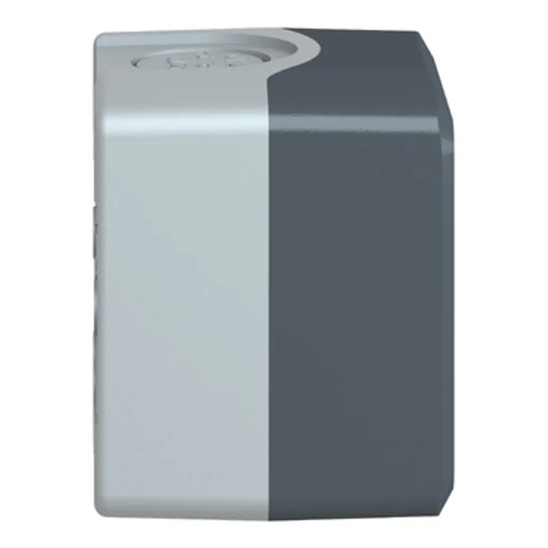 Empty control station, Harmony XALD, XALK, plastic, dark grey lid, for push button 22mm, 1 cut out — photo 7 of 12