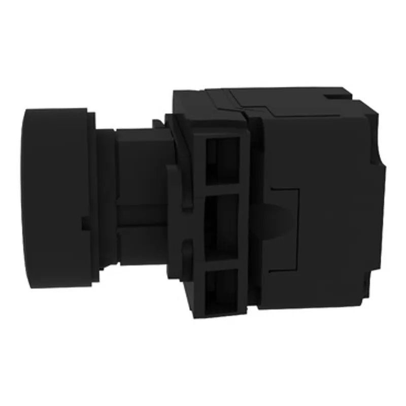 Wireless and batteryless package, Harmony XB5R, Wireless push button and non configurable receiver, plastic, 22mm, with 1 black cap, 24V DC — photo 8 of 13