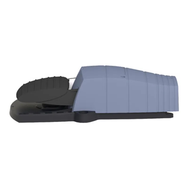 Single foot switch, Harmony XPE, plastic, blue, without cover, 1 step, 1 contact 1NC+NO, IP66 — photo 4 of 9