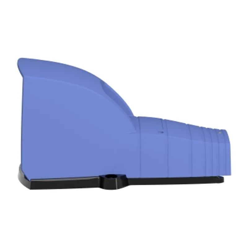 Single foot switch, Harmony XPE, plastic, blue, with cover, 1 step, 2 contacts 1NC+NO, IP66 — photo 6 of 9