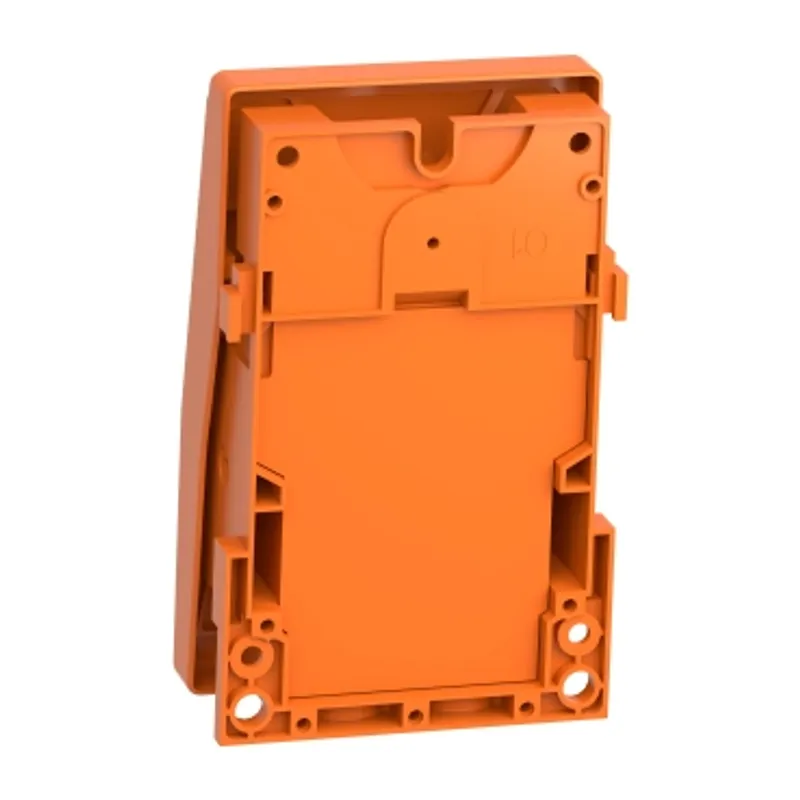 Single foot switch, Harmony XPE, metal, orange, without cover, 2 steps, 2 contacts 1NC+NO, IP66 — photo 4 of 8