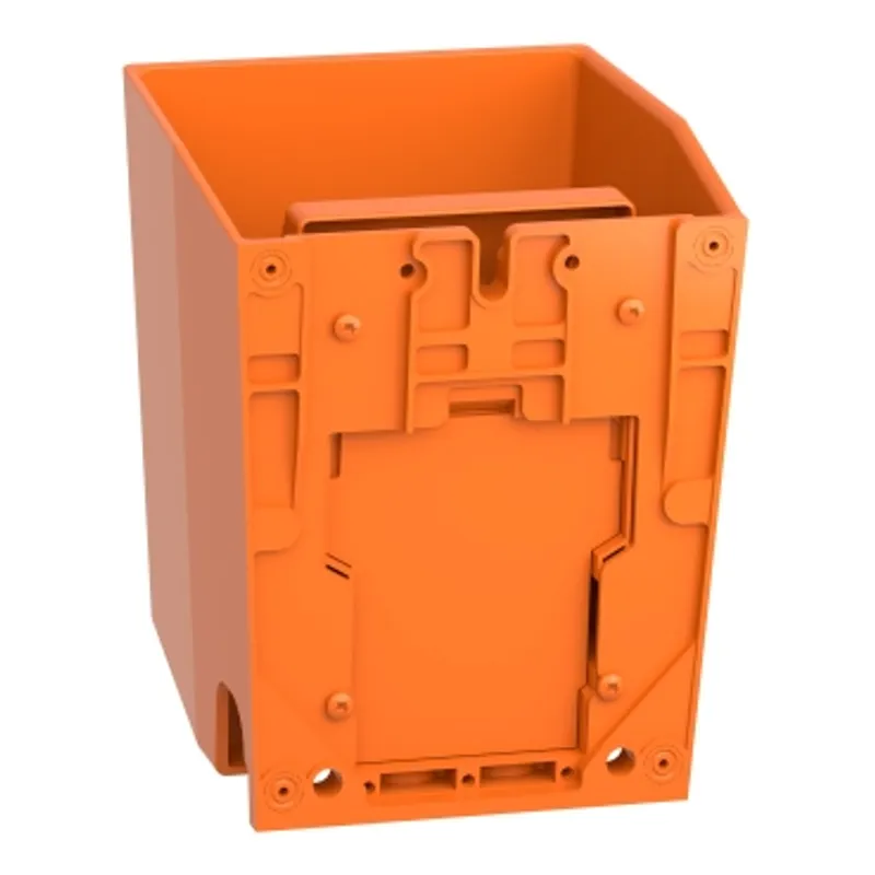Single foot switch, Harmony XPE, metal, orange, with cover, 2 steps, 2 contacts 1NC+NO, IP66 — photo 3 of 9