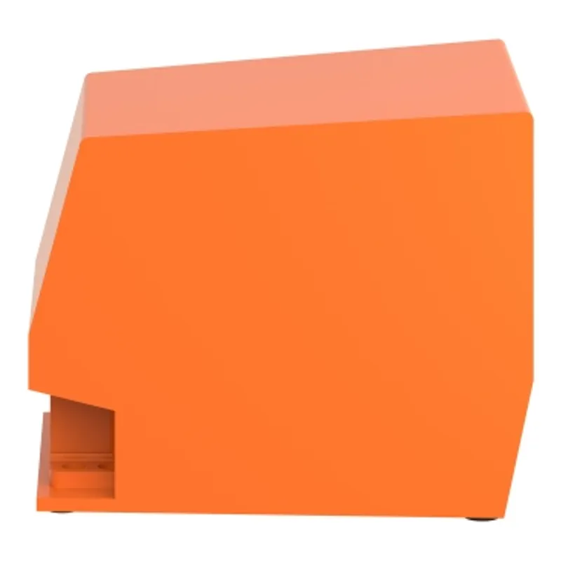 Single foot switch, Harmony XPE, metal, orange, with cover, trigger mechanism, 2 steps, 2 contacts 1NC+NO, IP66 — photo 8 of 9