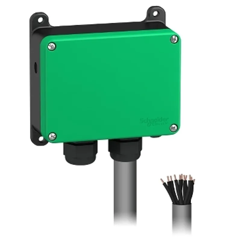 Base station, Harmony eXLhoist, compact, Receiver, 10 relays outputs, pre wired 1.5 m cable, 48...240V AC — photo 1 of 13