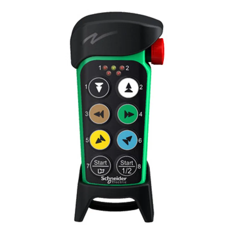 Remote control, Harmony eXLhoist, compact, LED, 6 motion push buttons, 2 auxiliary push buttons — photo 5 of 13
