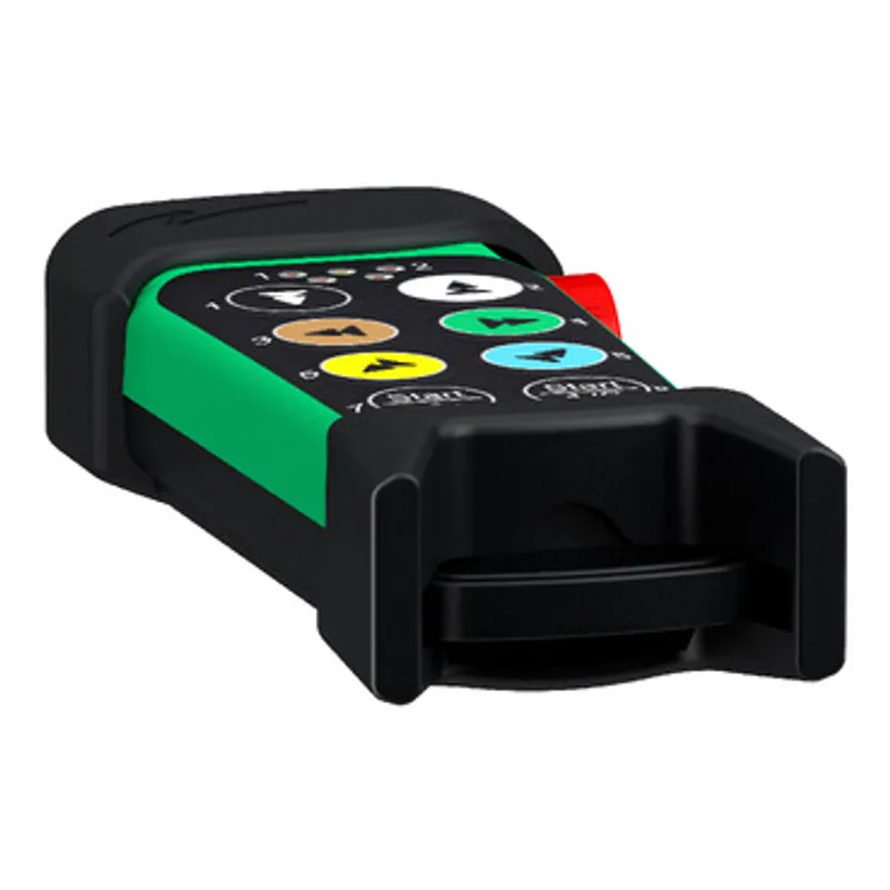 Remote control, Harmony eXLhoist, compact, LED, 6 motion push buttons, 2 auxiliary push buttons — photo 6 of 13