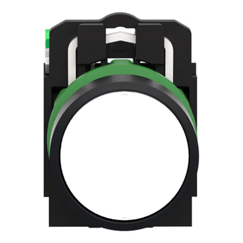 Wireless and batteryless transmitter, Harmony XB5R, push button, plastic, white, 22mm, spring return — photo 7 of 14