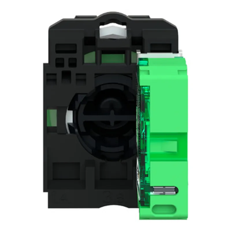 Wireless and batteryless transmitter, Harmony XB5R, push button, plastic, red, 22mm, spring return — photo 5 of 14