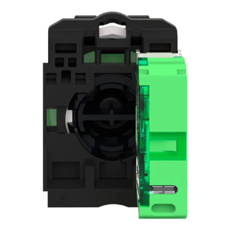 Wireless and batteryless transmitter, Harmony XB5R, push button, plastic, red, 22mm, spring return, marked O — photo 5 of 14