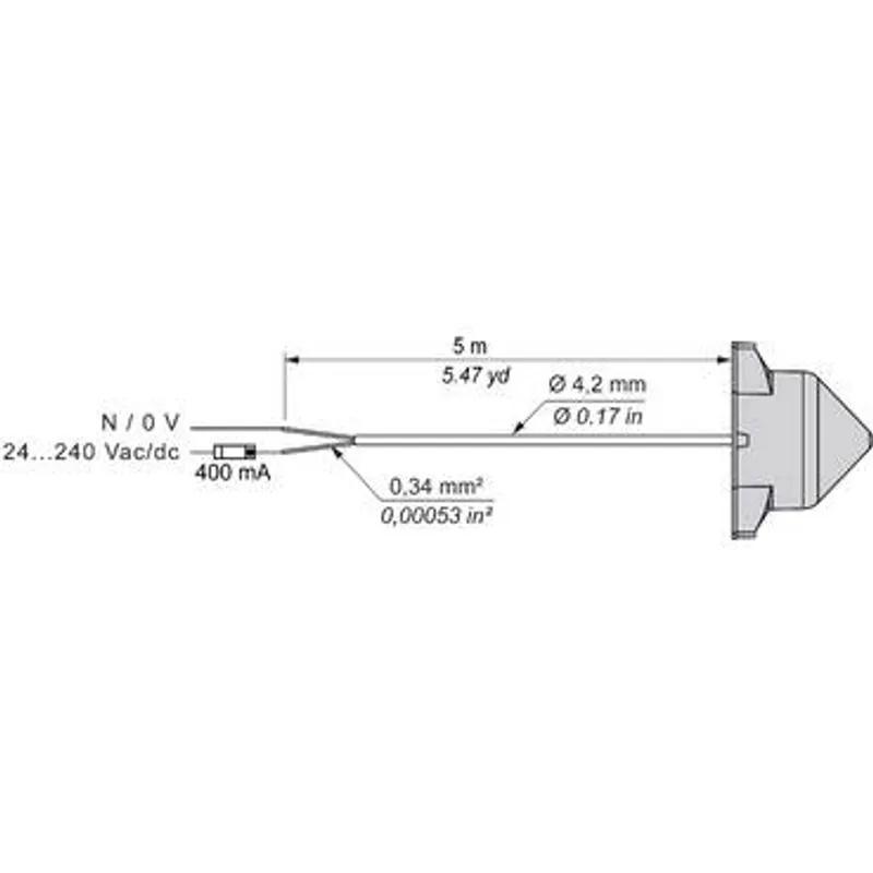Wireless and batteryless range, Harmony XB5R, Relay Antenna, AC DC, 5m cable output — photo 3 of 11
