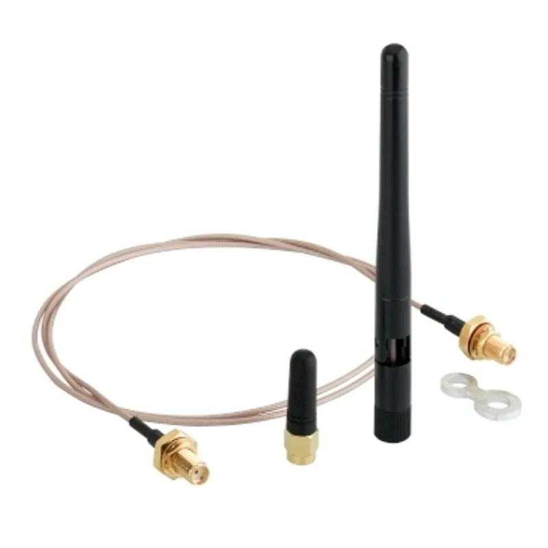 Wireless and batteryless range, Harmony XB5R, passive antenna to pass through a wall, cable 0.9m, connector SMA female — photo 1 of 12