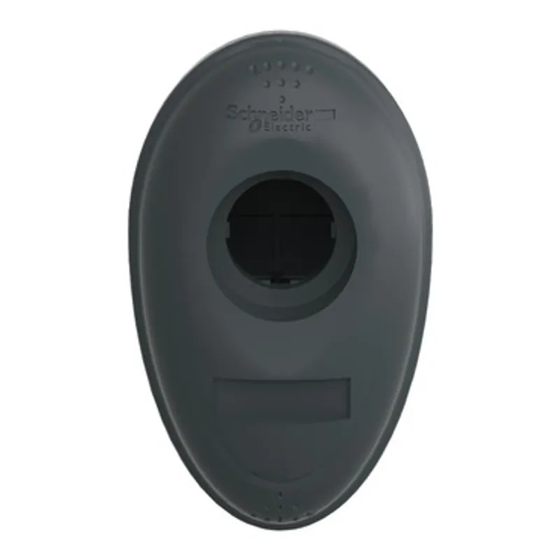 Empty handy box, Harmony XB5R, plastic, dark grey, 1 cut out, 22mm — photo 8 of 12
