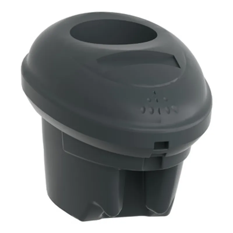 Empty handy box, Harmony XB5R, plastic, dark grey, 1 cut out, 22mm — photo 9 of 12