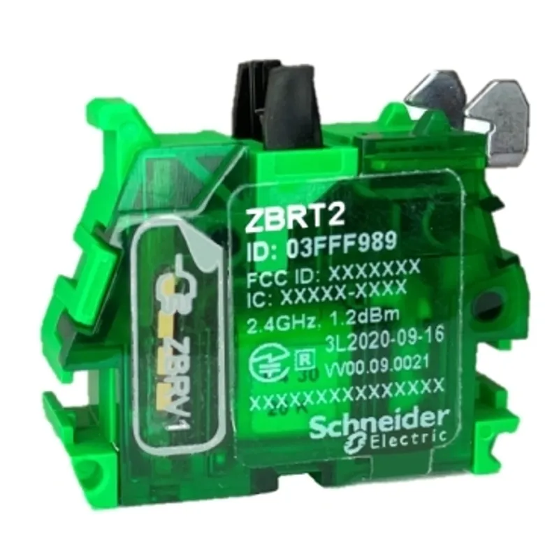 Transmitter for wireless and batteryless push button, Harmony XB5R, plastic, black, double action — photo 1 of 14